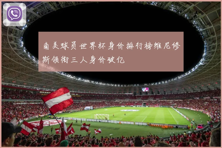 南美球员世界杯身价排行榜维尼修斯领衔三人身价破亿